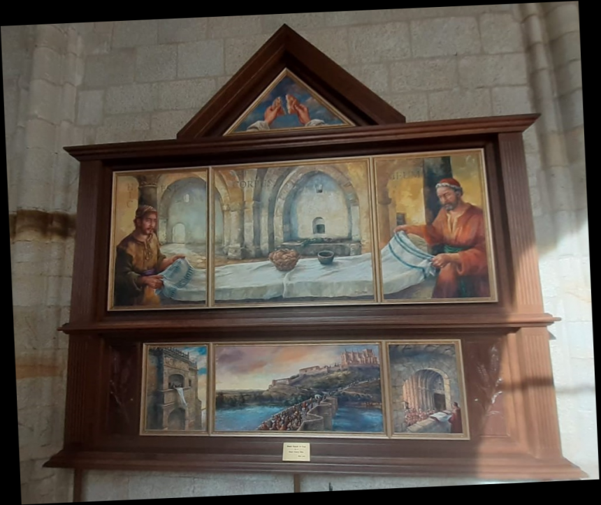 Bendición del Políptico del Mantel de la Catedral de Coria